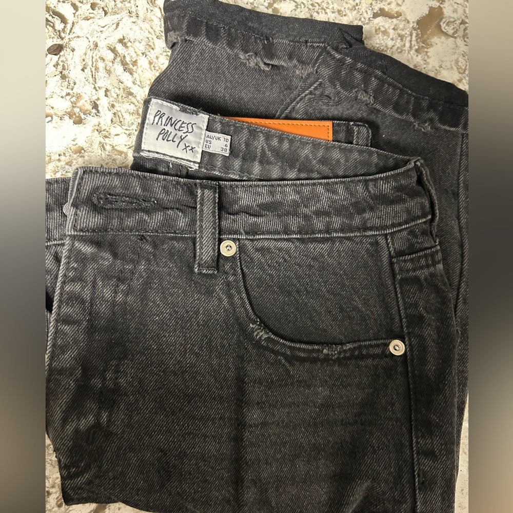 Princess Polly Zaiden straight leg jeans